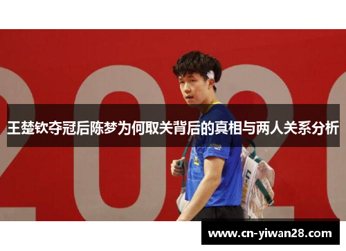王楚钦夺冠后陈梦为何取关背后的真相与两人关系分析